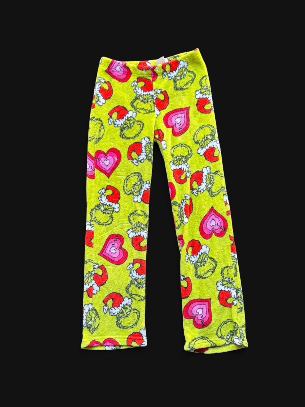 ✨Grinch Christmas polyester pants with Graphic Print✨